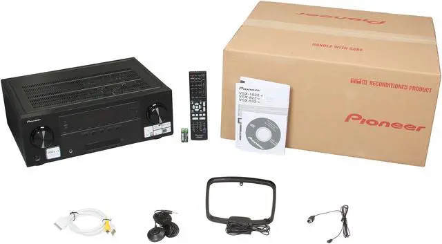 Alt view image 6 of 6 - Pioneer VSX-822-K 5.1-Channel 3D Ready A/V Receiver