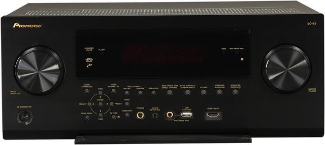 Alt view image 2 of 6 - Pioneer Elite SC-63 7.2-Channel AV Receiver