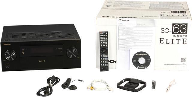 Alt view image 6 of 6 - Pioneer Elite SC-63 7.2-Channel AV Receiver