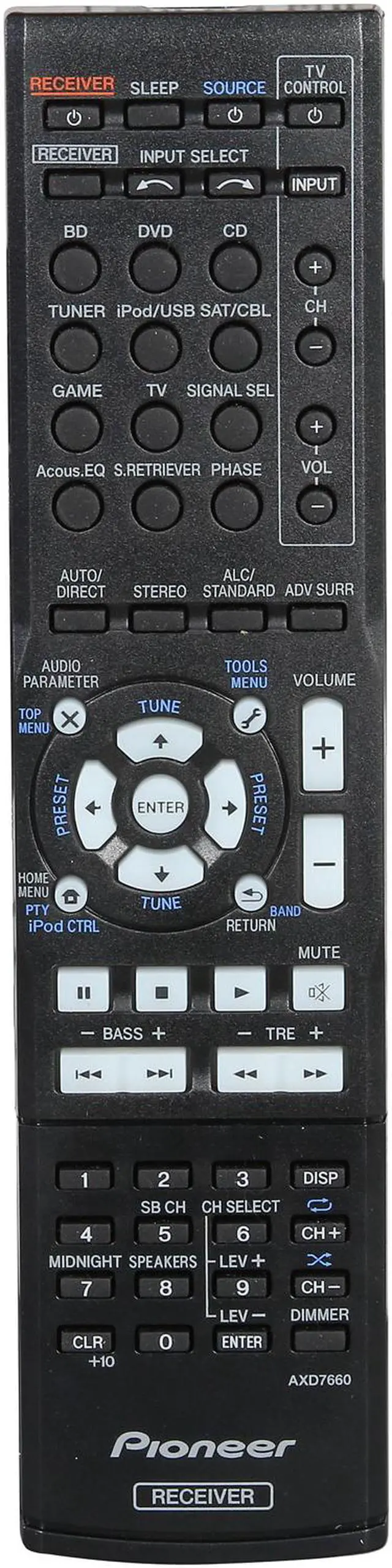 Alt view image 5 of 6 - Pioneer 5.1 Home Theater Receiver, 3D Ready - VSX-522-K