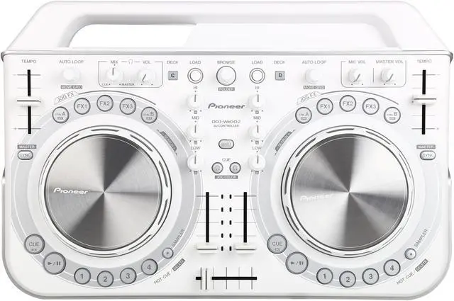 Alt view image 3 of 7 - Pioneer DDJ-WeGO2 Digital DJ Controller (White)