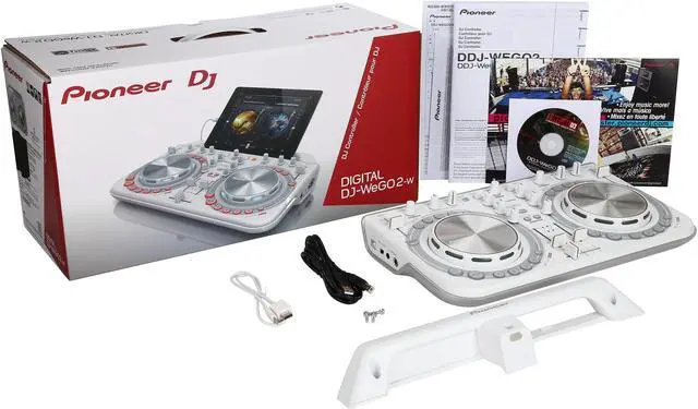 Alt view image 8 of 7 - Pioneer DDJ-WeGO2 Digital DJ Controller (White)