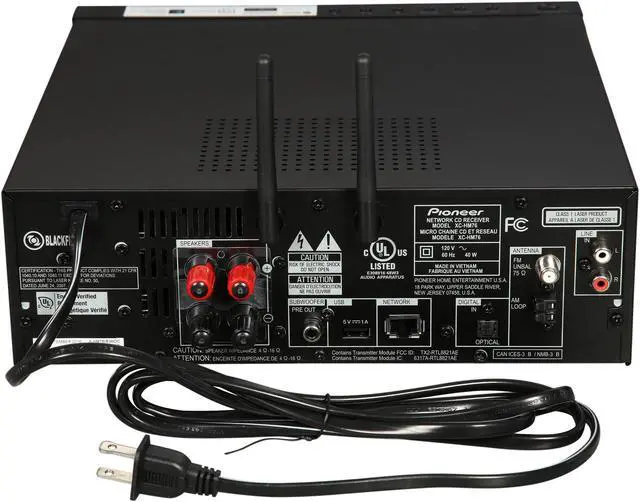 Alt view image 6 of 13 - Pioneer X-HM76 Network Mini Stereo System