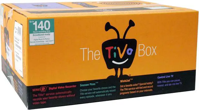 Alt view image 7 of 7 - TiVo R240140 140 Hour Series2 Digital Video Recorder