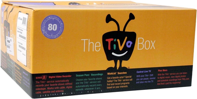 Alt view image 6 of 6 - TiVo TCD540080 80 Hours Series2 Digital Video Recorder