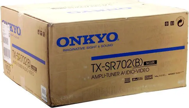 Alt view image 6 of 6 - ONKYO TX-SR702 7.1-Channel Home Theater Receiver