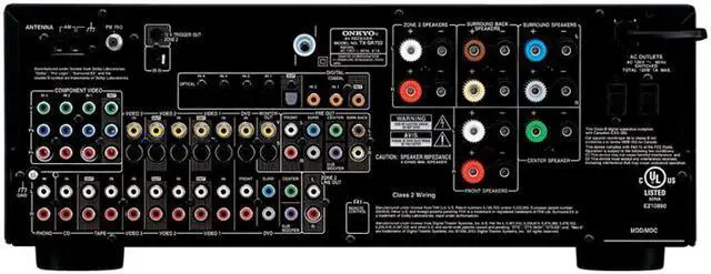 Alt view image 4 of 6 - ONKYO TX-SR702 7.1-Channel Home Theater Receiver