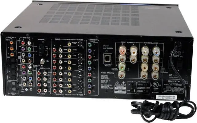 Alt view image 5 of 6 - ONKYO TX-NR901 7.1-Channel Digital Surround Receiver