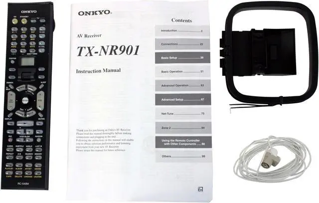 Alt view image 6 of 6 - ONKYO TX-NR901 7.1-Channel Digital Surround Receiver