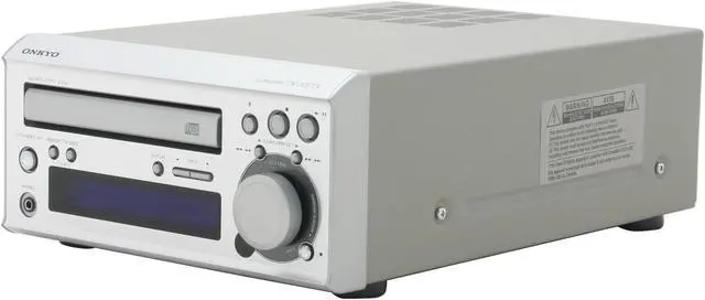 Alt view image 3 of 13 - ONKYO CD/Radio 1-Disc Changer Mini Audio System CS-210