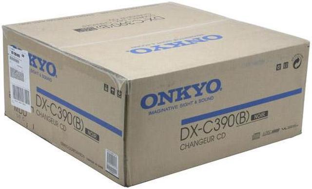 Alt view image 9 of 9 - ONKYO DXC390 6-Disc Carousel Changer CD Player, Black