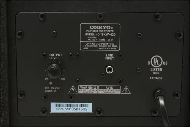 Alt view image 8 of 12 - ONKYO HT-S680S Silver 6.1CH Home Theater System w/o DVD Player