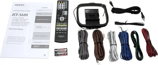 Alt view image 11 of 12 - ONKYO HT-S680S Silver 6.1CH Home Theater System w/o DVD Player