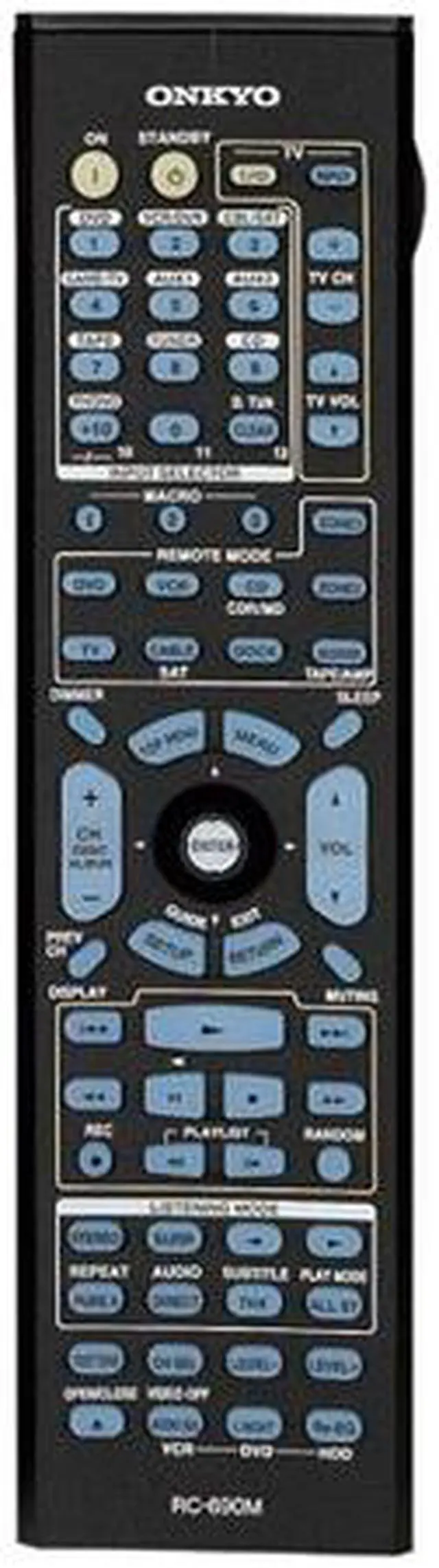 Alt view image 3 of 3 - ONKYO TX-SR875 7.1-Channel Black Home Theater Receiver