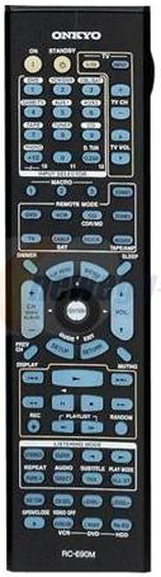 Alt view image 3 of 3 - ONKYO TX-SR805 7.1-Channel Black Home Theater Receiver