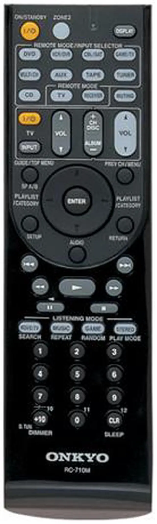 Alt view image 3 of 3 - ONKYO TX-SR606 7.1-Channel Black Home Theater Receiver