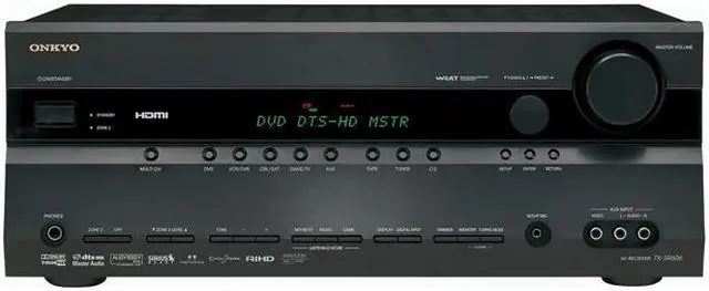 Main image of ONKYO TX-SR606 7.1-Channel Black Home Theater Receiver