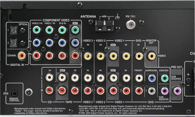 Alt view image 8 of 19 - ONKYO HT-S4100 Black 5.1 Channel Home Theater System W/iPod Dock