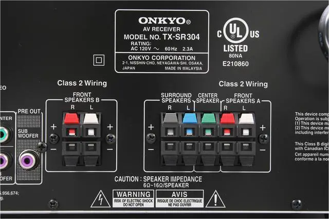 Alt view image 9 of 19 - ONKYO HT-S4100 Black 5.1 Channel Home Theater System W/iPod Dock