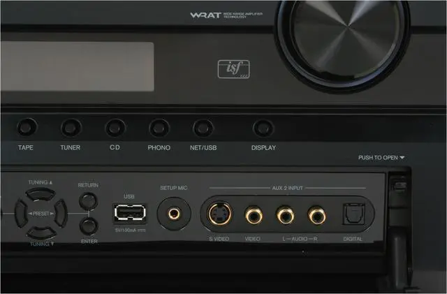 Alt view image 6 of 15 - ONKYO TXNR906 7.1-Channel Black Home Network Receiver
