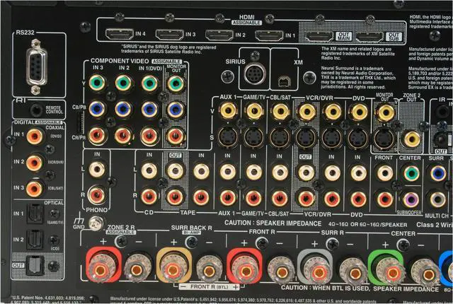Alt view image 10 of 15 - ONKYO TXNR906 7.1-Channel Black Home Network Receiver