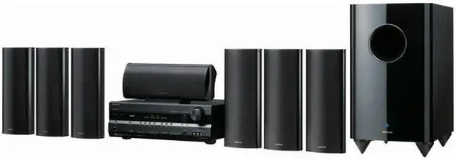 Main image of ONKYO HT-S6100 Black 7.1 Channel Home Theater System W/iPod Dock