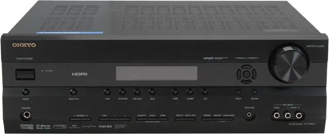 Alt view image 3 of 18 - ONKYO HT-S6100 Black 7.1 Channel Home Theater System W/iPod Dock
