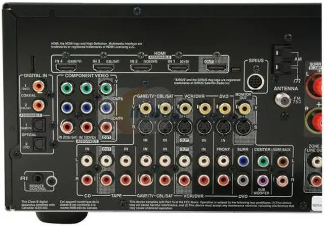 Alt view image 6 of 20 - ONKYO HT-S7100 7.1CH Home Theater System W/iPod Dock