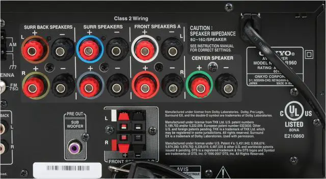 Alt view image 7 of 19 - ONKYO HTS9100THX 7.1-Channel Home Theater System (Black)