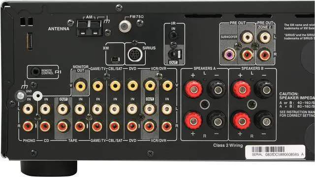 Alt view image 8 of 13 - ONKYO TX-8555 Stereo High Fidelity Receiver