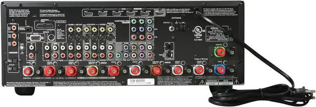Alt view image 4 of 5 - ONKYO TX-SR707 7.2-Channel Home Theater Receiver