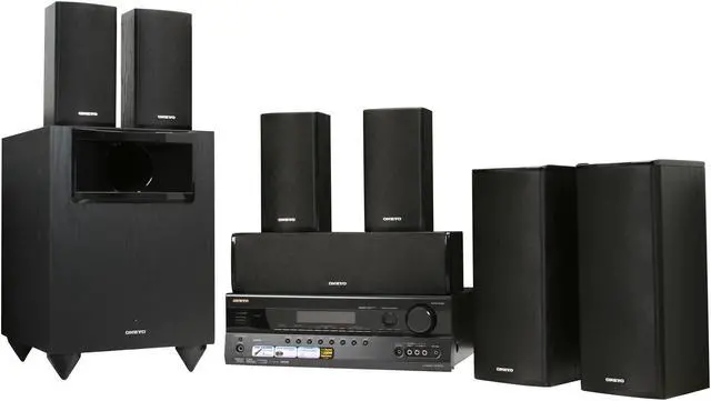 Alt view image 4 of 16 - ONKYO HT-S5200 7.1-Channel Black Home Theater System with iPod Dock