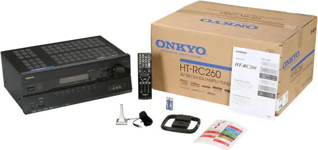 Alt view image 6 of 6 - ONKYO HT-RC260 7.2-Channel Home Theater Receiver