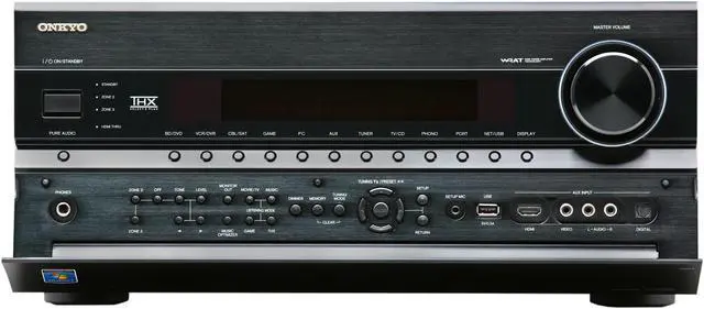 Alt view image 2 of 6 - ONKYO TX-NR808 7.2-Channel A/V Receiver