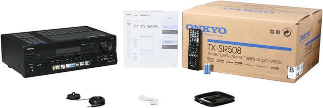 Alt view image 6 of 6 - ONKYO TX-SR508 7.1-Channel Home Theater Receiver