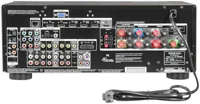 Alt view image 4 of 6 - ONKYO TX-NR609 7.2-Channel Network A/V Receiver