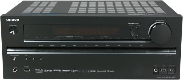 Alt view image 2 of 6 - ONKYO HT-RC360 7.2-Channel Home Theater Receiver