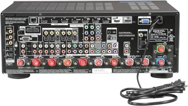Alt view image 4 of 6 - ONKYO TX-NR709 7.2-Channel Network A/V Receiver