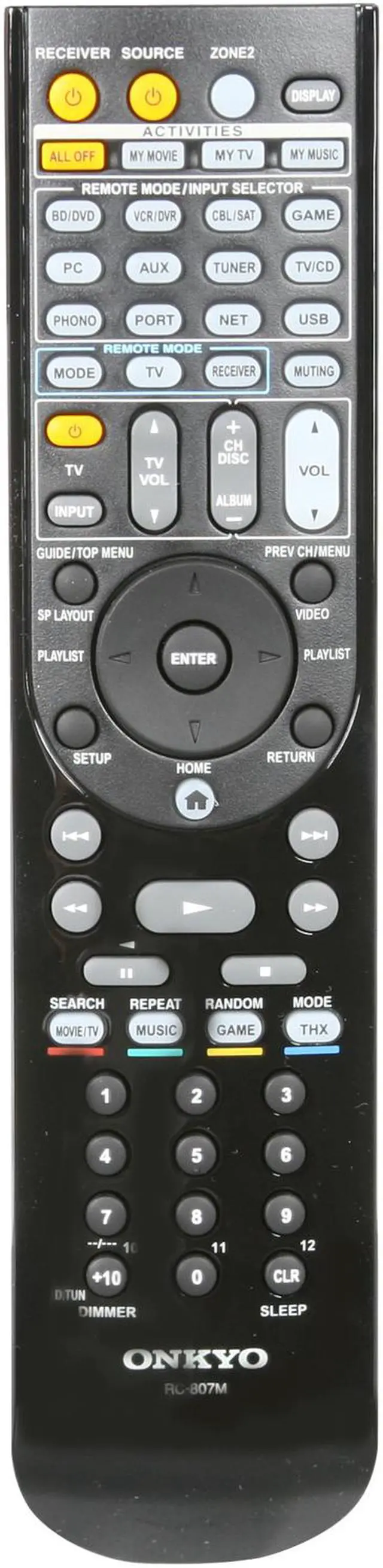 Alt view image 5 of 6 - ONKYO TX-NR709 7.2-Channel Network A/V Receiver