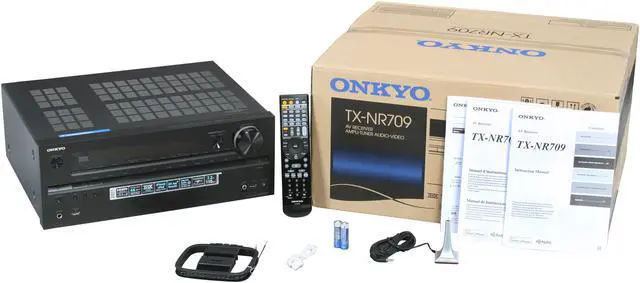Alt view image 6 of 6 - ONKYO TX-NR709 7.2-Channel Network A/V Receiver