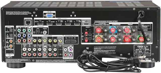 Alt view image 5 of 20 - ONKYO HT-S7409 Network A/V Receiver/Speaker Package