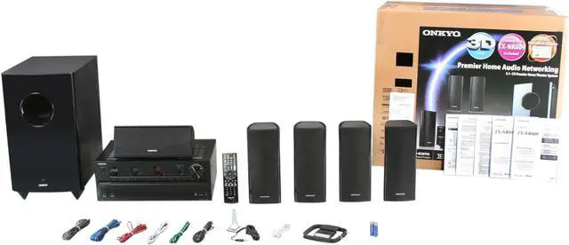 Alt view image 20 of 20 - ONKYO HT-S7409 Network A/V Receiver/Speaker Package