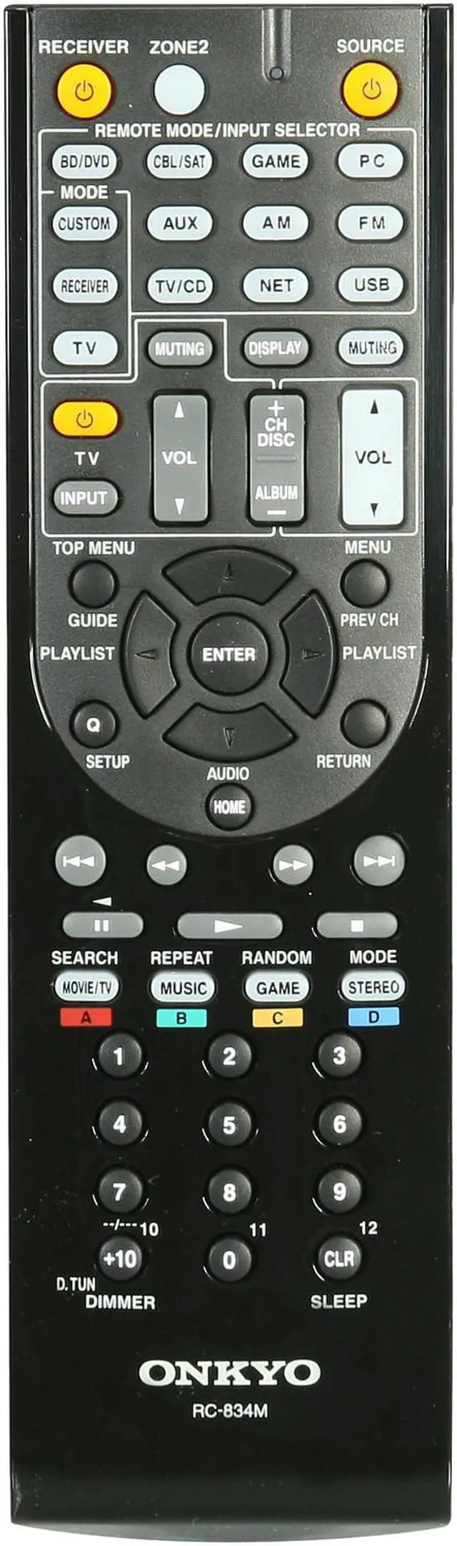Alt view image 5 of 6 - ONKYO TX-NR515 7.2-Channel Network 3D Ready A/V Receiver