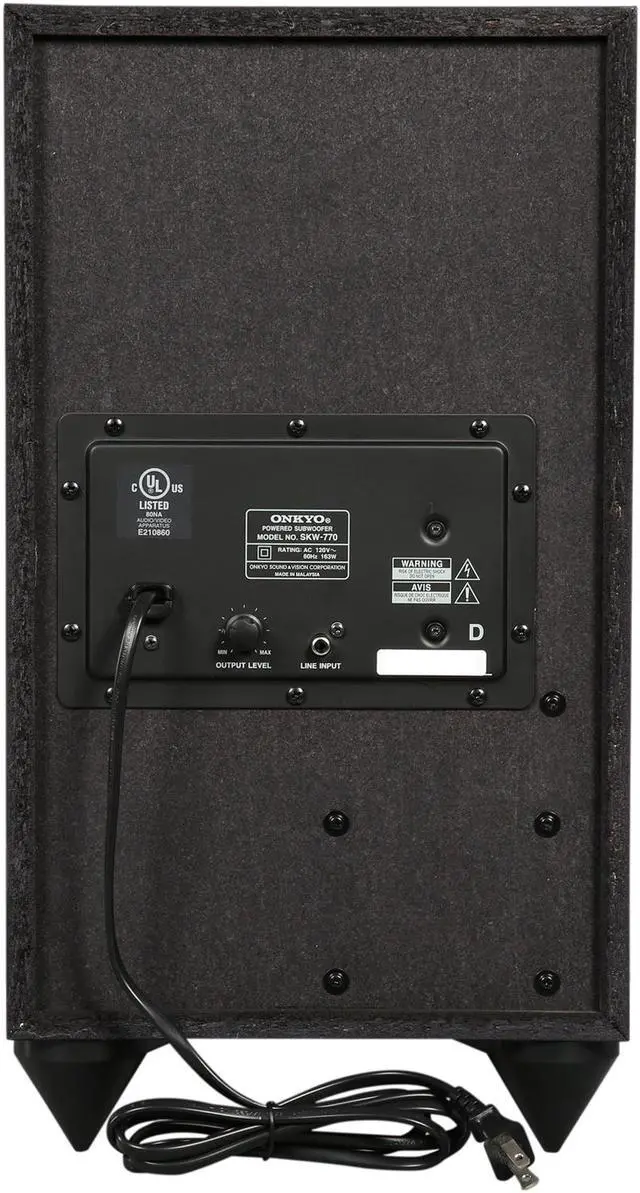 Alt view image 5 of 18 - ONKYO SKS-HT870 7.1-Channel Home Theater Speaker System