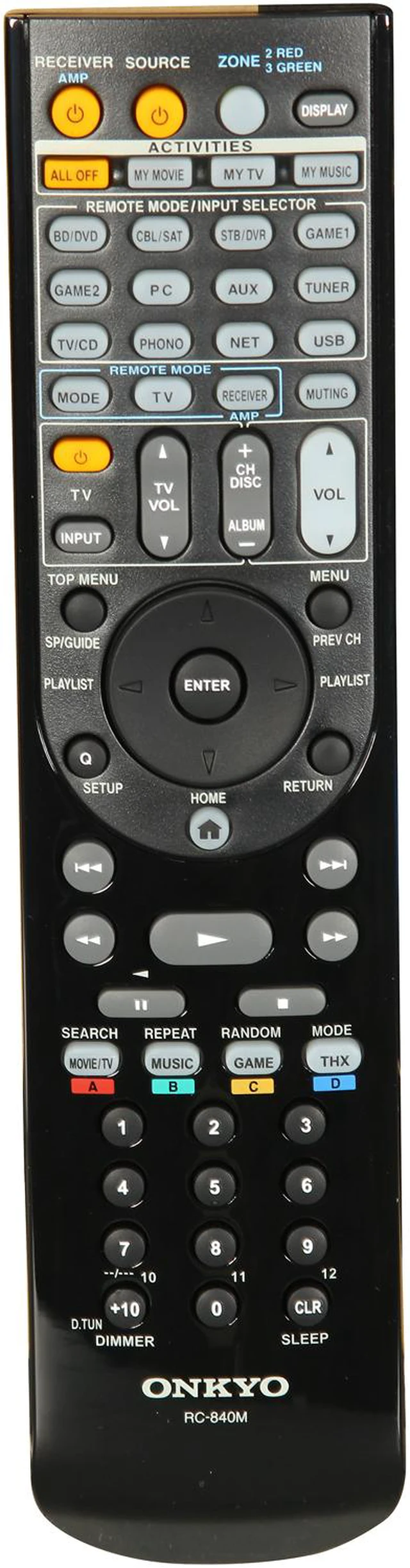 Alt view image 5 of 6 - ONKYO TX-NR1010 7.2-Channel Receiver