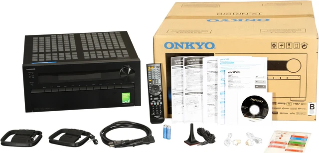 Alt view image 6 of 6 - ONKYO TX-NR1010 7.2-Channel Receiver