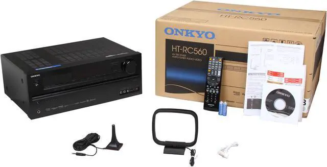 Alt view image 6 of 6 - Onkyo HT-RC560 7.2-Channel Network AV Receiver