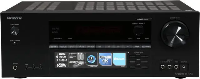 Alt view image 3 of 19 - Onkyo HT-S5800 5.1.2 Channel Dolby Atmos Home Theater System W/ Bluetooth