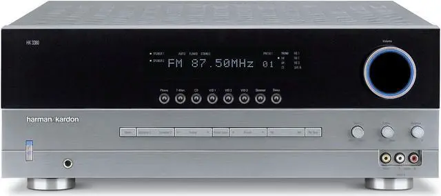 Alt view image 2 of 10 - Harman/Kardon HK 3380 Stereo 2 x 80 Watts Stereo Receiver