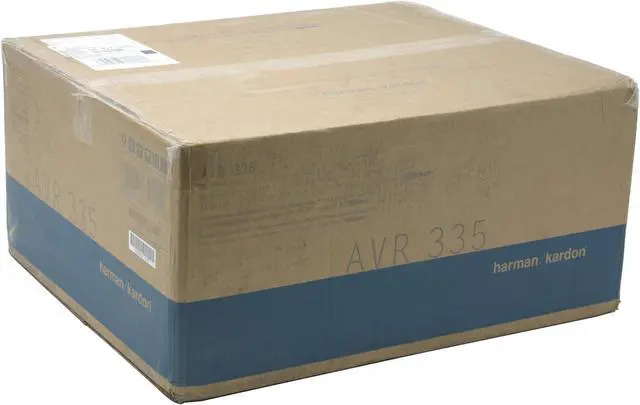 Alt view image 6 of 6 - Harman/Kardon AVR335 7.1-Channel 7 x 55 Watts Receiver